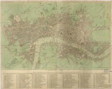 Plan of London, Westminster & Southwark