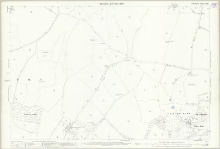 Hampshire and Isle of Wight XVIII.1 (includes: Kingsclere; Oakley; Wootton St Lawrence) - 25 Inch Map