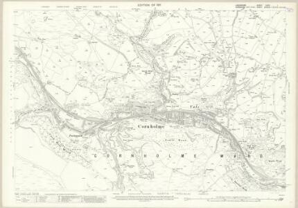 Lancashire LXXIII.1 (includes: Cliviger; Todmorden) - 25 Inch Map