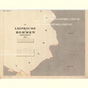 Leinbaums - c3147-1-001 - Kaiserpflichtexemplar der Landkarten des stabilen Katasters