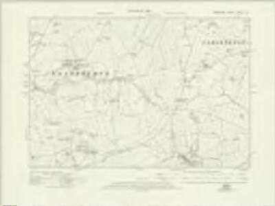 Derbyshire XXXVIII.NE - OS Six-Inch Map