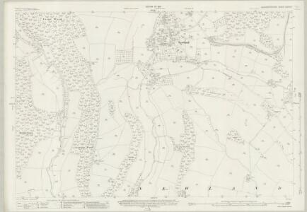 Gloucestershire XXXVIII.7 (includes: Newland) - 25 Inch Map