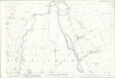 Northumberland (Old Series) CVI.8 (includes: Allendale Common; West Allen; Whitfield) - 25 Inch Map