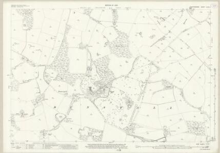 Staffordshire XLVII.2 (includes: Dunstall; Tatenhill) - 25 Inch Map