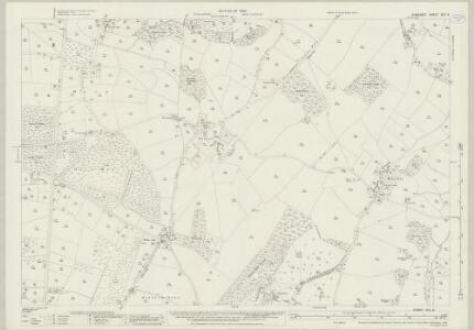 Somerset XCII.5 (includes: Chaffcombe; Chard; Cricket St Thomas; Winsham) - 25 Inch Map