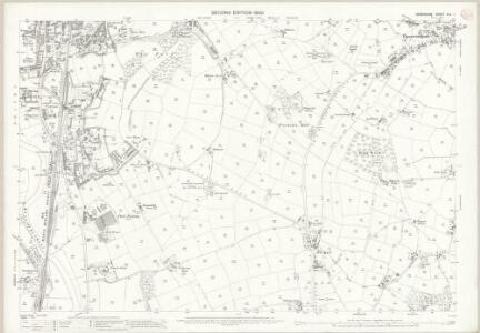 Derbyshire XLV.1 (includes: Belper; Denby; Holbrook; Kilburn; Milford) - 25 Inch Map