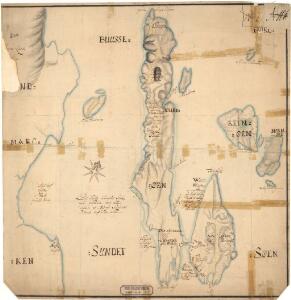 Finmarkens amt 70: Kart over Finnmarkskysten med tilgrensende deler av Russland