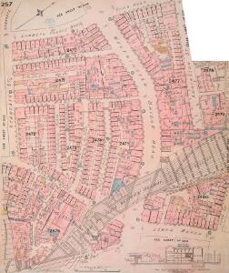 Insurance Plan of London Vol. X: sheet 257-1