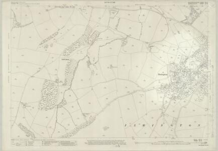 Gloucestershire VIII.2 (includes: Admington; Ilmington) - 25 Inch Map