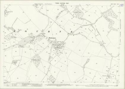 Kent LXVI.9 (includes: Brabourne; Stowting) - 25 Inch Map