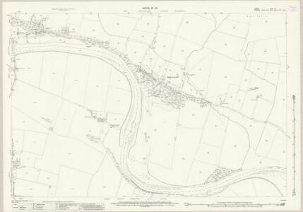 Durham LIV.7 (includes: Cliffe; High Coniscliffe; Low Coniscliffe; Manfield) - 25 Inch Map