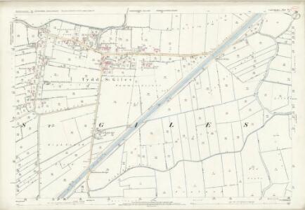 Cambridgeshire IV.2 (includes: Newton; Tydd St Giles; Tydd St Mary) - 25 Inch Map