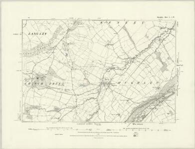 Shropshire XLIX.NE - OS Six-Inch Map