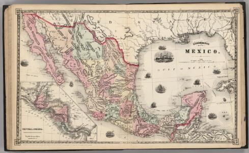 Schonberg's Map of Mexico.