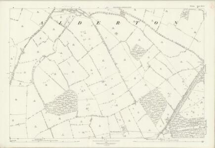 Wiltshire XII.11 (includes: Grittleton; Hullavington; Luckington) - 25 Inch Map