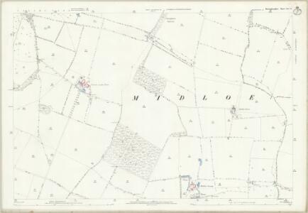 Huntingdonshire XXI.14 (includes: Diddington; Great Staughton; Southoe and Midloe) - 25 Inch Map