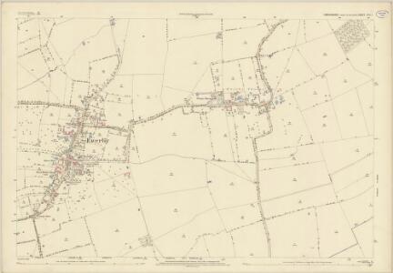 Lincolnshire CVII.1 (includes: Asgarby and Howell; Ewerby and Evedon) - 25 Inch Map
