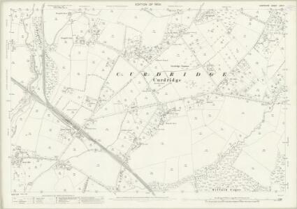 Hampshire and Isle of Wight LXVI.7 (includes: Botley; Curdridge; Shedfield) - 25 Inch Map