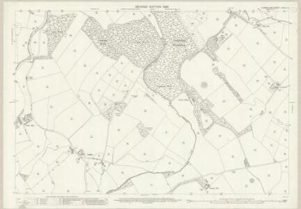Cumberland LXXVIII.5 (includes: Beckermet St Bridget) - 25 Inch Map