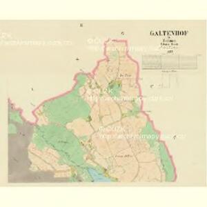 Galtenhof - c0469-2-002 - Kaiserpflichtexemplar der Landkarten des stabilen Katasters