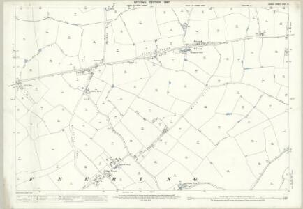 Essex (1st Ed/Rev 1862-96) XXVI.15 (includes: Coggeshall; Feering; Great Tey) - 25 Inch Map