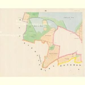 Plastowitz - c5816-1-008 - Kaiserpflichtexemplar der Landkarten des stabilen Katasters