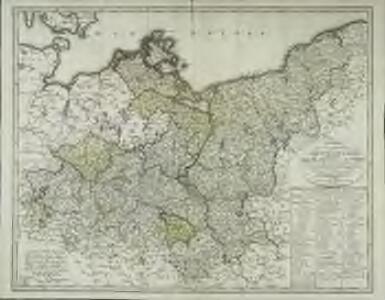 Charte über den nördlichen Theil des ober saechsischen Kreises enthaltend die Mark Brandenburg u. d. Hrz. Pom[m]ern