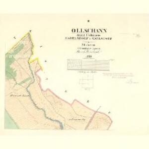 Ollschann - m2134-1-002 - Kaiserpflichtexemplar der Landkarten des stabilen Katasters