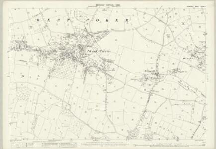 Somerset LXXXIX.8 (includes: East Coker; Hardington Mandeville; West Coker) - 25 Inch Map