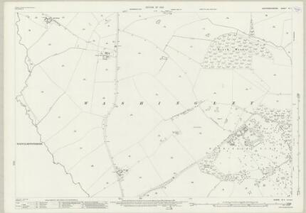 Huntingdonshire IX.1 (includes: Folksworth and Washingley; Lutton; Warmington) - 25 Inch Map