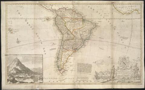This map of South America, according to the newest and most exact observations ...