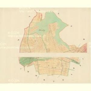 Pohonitz (Pohonice) - m0133-1-001 - Kaiserpflichtexemplar der Landkarten des stabilen Katasters