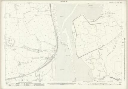 Carmarthenshire LIX.5 (includes: Llandeilo Tal Y Bont; Llanelly Rural; Llangennech; Loughor) - 25 Inch Map