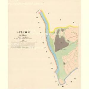 Sticks - c7767-1-001 - Kaiserpflichtexemplar der Landkarten des stabilen Katasters