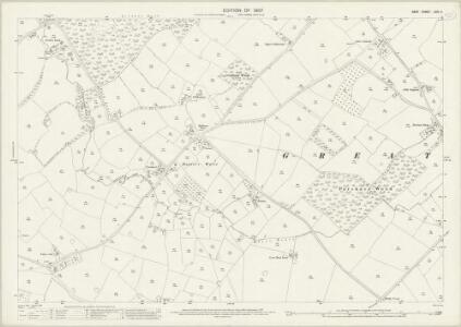 Kent LXIV.11 (includes: Bethersden; Great Chart) - 25 Inch Map