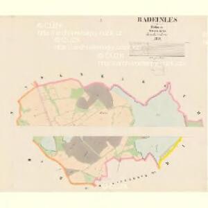 Radeinles - c6398-1-001 - Kaiserpflichtexemplar der Landkarten des stabilen Katasters