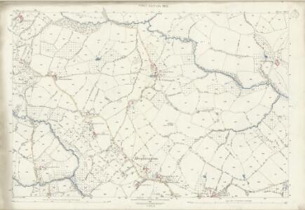 Worcestershire XIII.12 (includes: Bewdley; Ribbesford; Rock) - 25 Inch Map