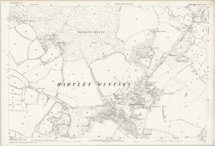 Hampshire and Isle of Wight XII.9 (includes: Hartley Wintney; Mattingley) - 25 Inch Map