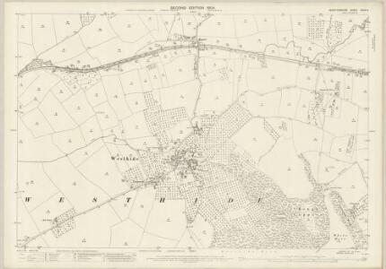 Herefordshire XXXIV.3 (includes: Much Cowarne; Ocle Pychard; Westhide; Yarkhill) - 25 Inch Map