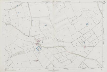 Wiltshire XXXIX.13 (includes: Bratton; Edington; Heywood; Steeple Ashton; West Ashton) - 25 Inch Map