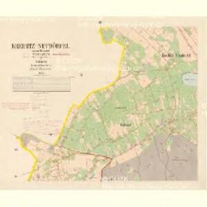 Kreibitz Neudörfel - c5196-1-002 - Kaiserpflichtexemplar der Landkarten des stabilen Katasters