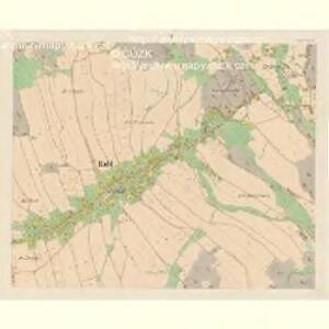 Radel (Radlo) - c6362-1-006 - Kaiserpflichtexemplar der Landkarten des stabilen Katasters
