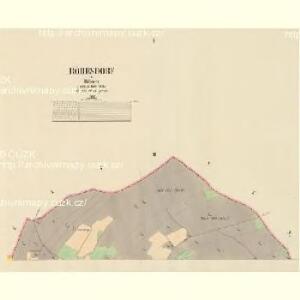 Röhrsdorf - c4136-2-001 - Kaiserpflichtexemplar der Landkarten des stabilen Katasters