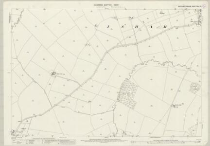 Northamptonshire XXXII.10 (includes: Isham; Little Harrowden; Orlingbury; Pytchley) - 25 Inch Map