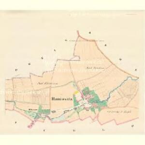 Haniowitz - m0670-1-001 - Kaiserpflichtexemplar der Landkarten des stabilen Katasters