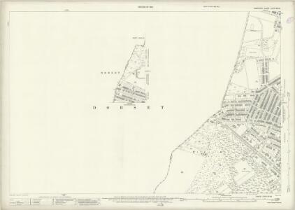Hampshire and Isle of Wight LXXXV.8 & 4 (includes: Bournemouth; Poole) - 25 Inch Map