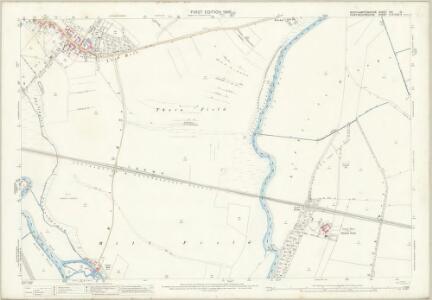 Northamptonshire VIII.13 (includes: Alwalton; Castor; Chesterton; Orton Longueville; Orton Waterville) - 25 Inch Map