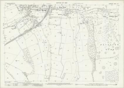 Hampshire and Isle of Wight LI.16 (includes: East Meon; Warnford; West Meon) - 25 Inch Map