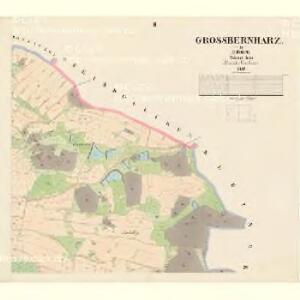 Grossbernharz - c0092-1-002 - Kaiserpflichtexemplar der Landkarten des stabilen Katasters