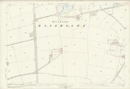 Lincolnshire LXI.15 (includes: Burton; Lincoln; Nettleham; Riseholme) - 25 Inch Map